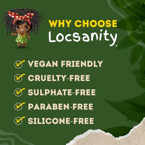 Locsanity Pure Rosewater Hair and Facial Spray – Jumbo Size Hydrating Face Mist to Soothe, Refresh, and Rejuvenate Skin, Reduce Oil and Buildup (32oz)