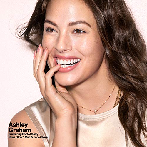 Revlon PhotoReady Face Gloss Rose Glow Primer, Makeup for All Skin Types, Hydrates, Illuminates & Moisturizes, Infused with Glycerin & Olive Oil Extract, 80% Water, 1 Fl Oz