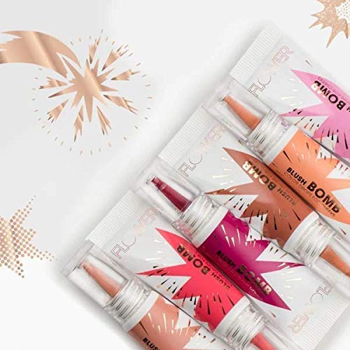 FLOWER Beauty Liquid Blush - Silky Gel Cream Formula for Radiant Cheeks | Buildable & Lightweight (Bubbly)
