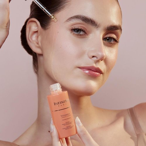 Infinitek Paris | Vitamin C Face Serum | Hydrating & Brightening Antioxidant | 1 fl oz / 30 ml