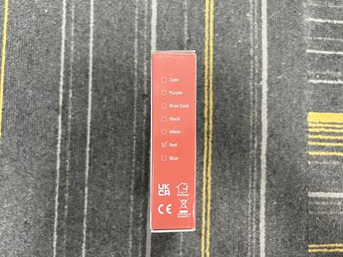 wobsion Travel Mirror with Light, Rechargeable 1x/10x Compact Magnifying Mirror, Dimmable Pocket Mirror,Handheld 2-Side Mirror with Light,4inch Travel Size,Portable for Handbag,Purse,Gift,Red