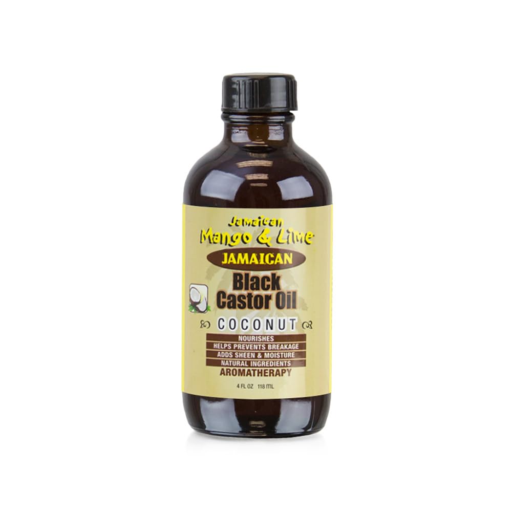 Jamaican Mango Black Castor Oil, Coconut, 4 Ounce