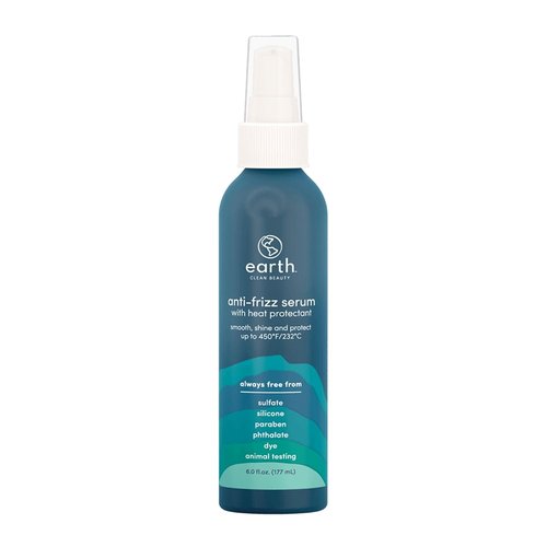 Earth Anti-Frizz Serum - Lightweight Argan Oil & Vegan Keratin Hair Oil - Thermal Protection - 6 oz