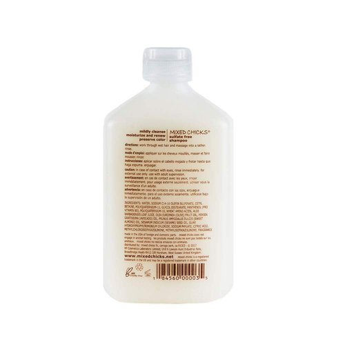 Mixed Chicks Sulfate-Free Shampoo - Ideal for Colored & Chemically Treated Hair | 10 fl. oz.