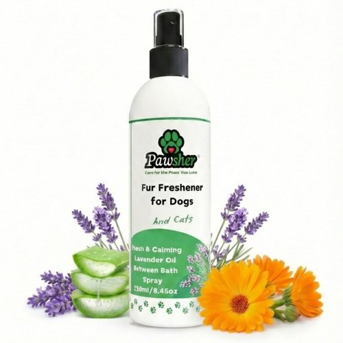 Lavender Dog Perfume Spray - Long-Lasting Cologne & Deodorizer for Dogs and Cats | Gentle Freshener - 8.45 oz