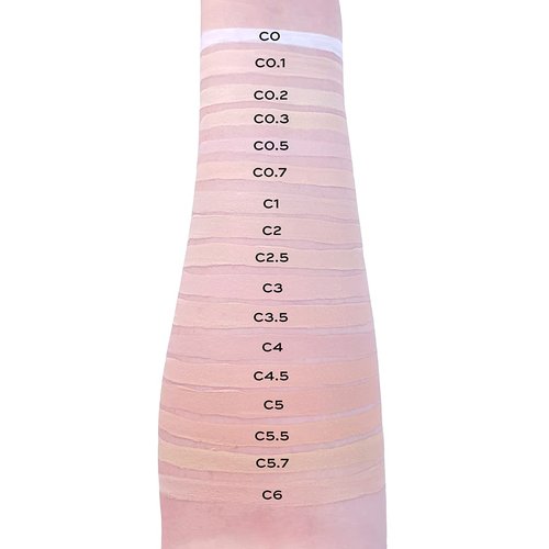 Makeup Revolution Conceal And Hydrate Concealer - Full Coverage, Matte Finish, Vegan, C2.5 for Fair Skin, 0.7 Fl Oz