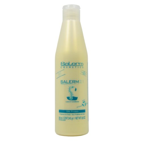 Salerm Cosmetics 21 Leave-In Conditioner - B5 Provitamin & Silk Protein, 8.6 oz Bottle