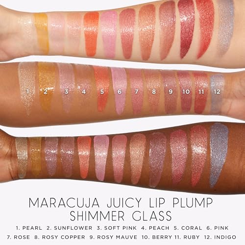 tarte maracuja juicy shimmer glass lip plump - sunflower shimmer glass