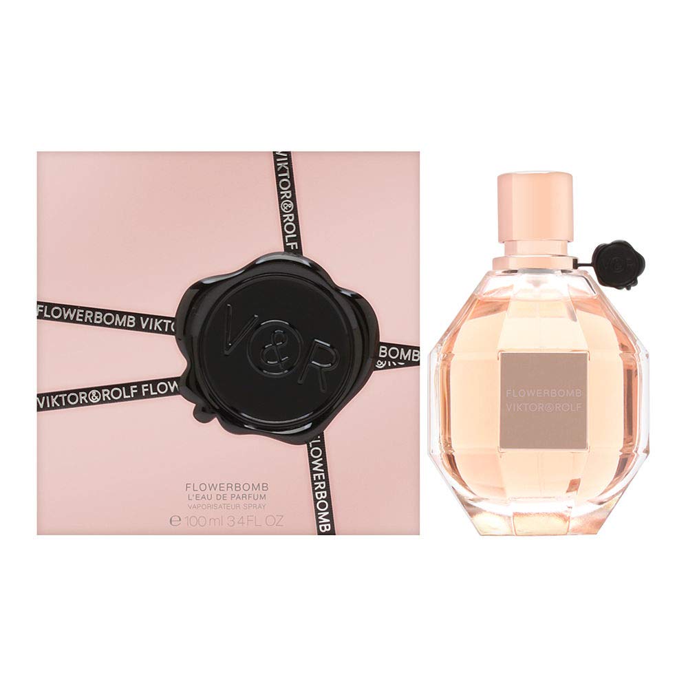 Viktor & Rolf Flowerbomb Eau de Parfum for Women - Orchid Scent, 3.4 Ounce Spray