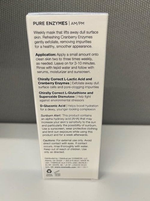 COSMEDIX Detox Activated Charcoal Mask - Purifying Skin Treatment | 1.3 Oz.