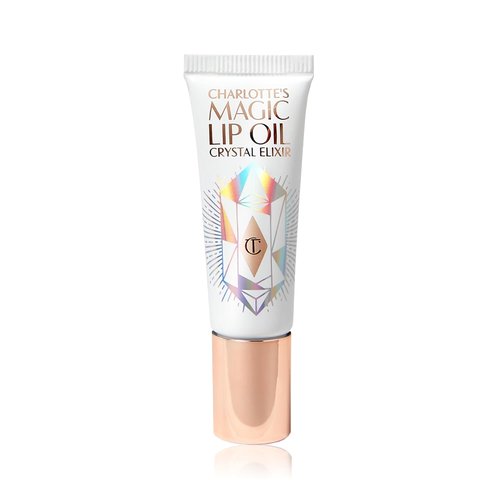 Charlotte Tilbury Magic Lip Oil - Crystal-Infused Hydrating Lip Oil with Hyaluronic Acid & Plant Extracts | Overnight Lip Mask