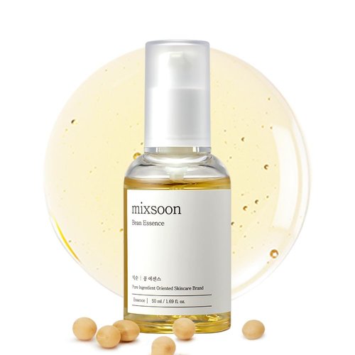 Mixsoon Bean Essence Exfoliating AHA Moisturizer - Hydrating Fermented Bean Extract for Smooth Skin | 50ml