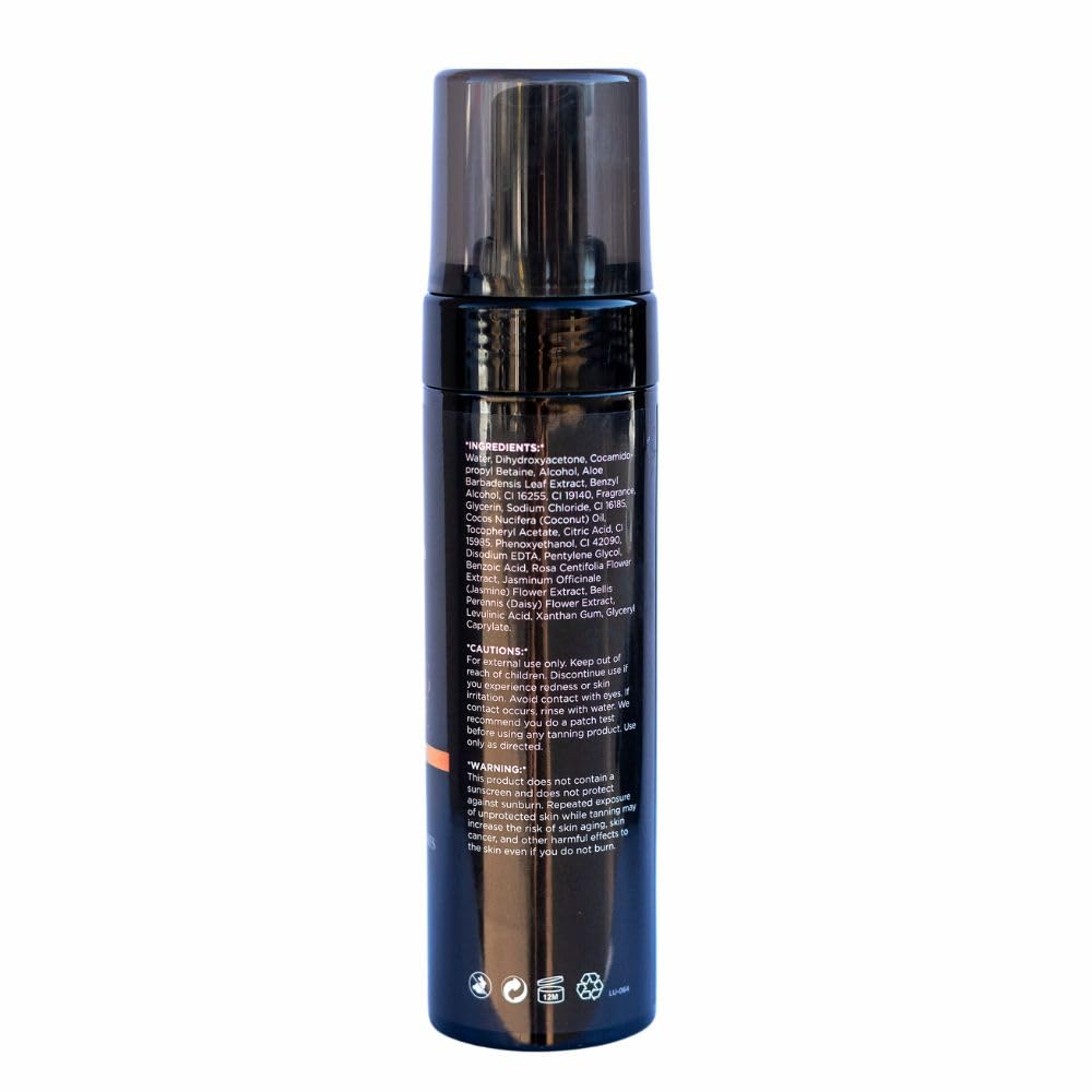 Self Tanning Mousse - Medium | 6.76 Fl Oz - Infused with Vitamin E & Aloe Vera for Radiant Skin