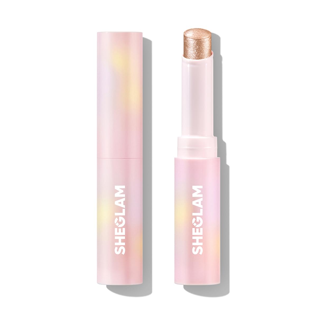SheGlam Crystal Jelly Glaze Stick | Long-Lasting Shimmer Eye Shadow & Eyeliner - Champagne Gleam