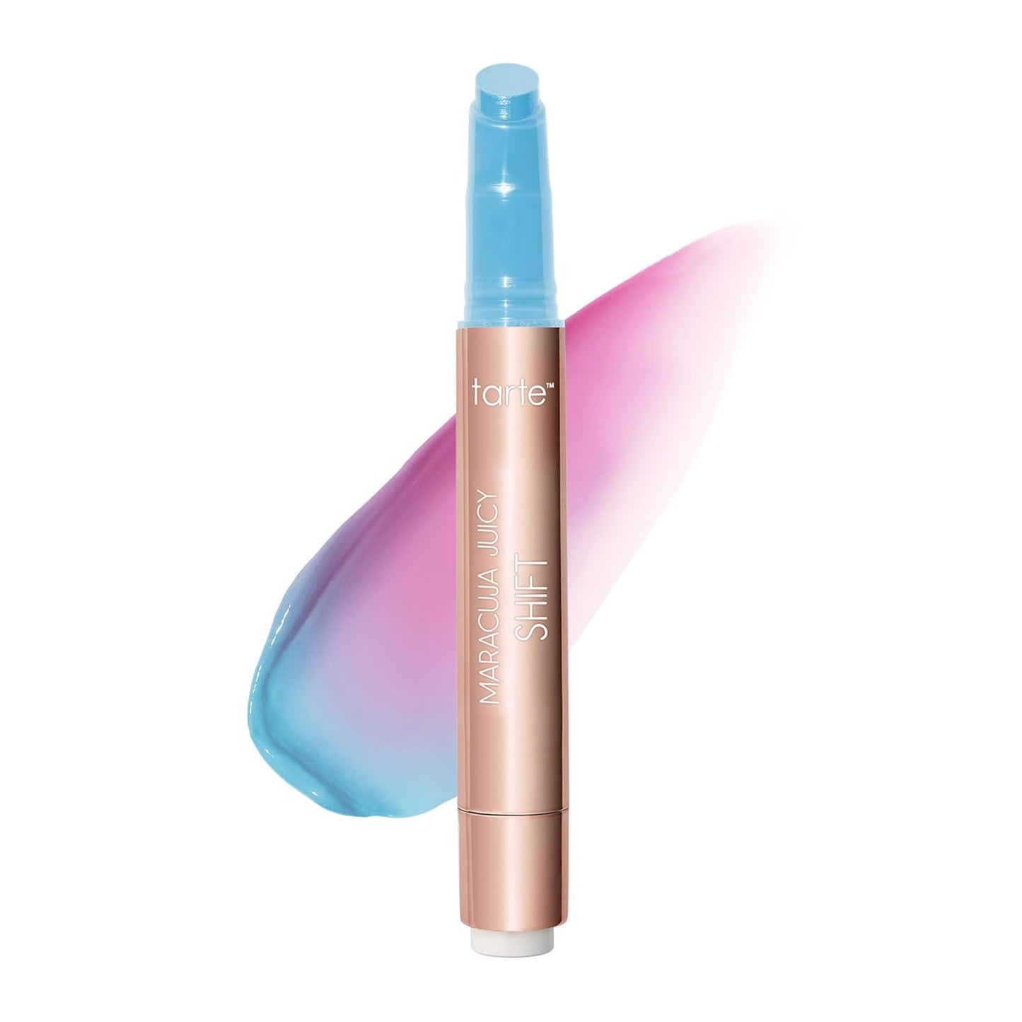 Tarte Maracuja Juicy Lip & Cheek Shift - pH-Powered Stain & Gloss Balm with Hyaluronic Acid for Smooth, Moisturized Lips & Cheeks | Vegan & Cruelty-Free