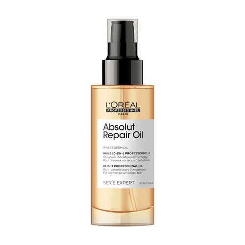 L'Oreal Professionnel Paris Absolut Repair 10-in-1 Oil - Nourishing Hair Oil for Dry & Damaged Hair