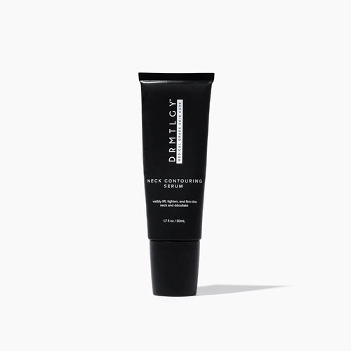 DRMTLGY Contouring Serum - Anti Aging Neck Cream for Skin Tightening and Firming, Sculpt and Define Jawline, Improves Horizontal Neck Lines and Sagging Skin, 1.7 oz
