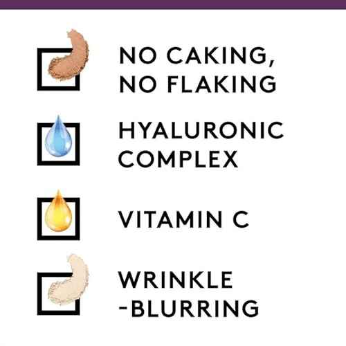 Covergirl Simply Ageless Instant Wrinkle Blurring Pressed Powder, Buff Beige, 0.39 Oz.