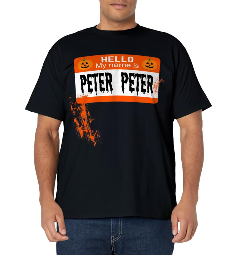 Peter Peter Pumpkin Eater Halloween Couples Costume T-Shirt