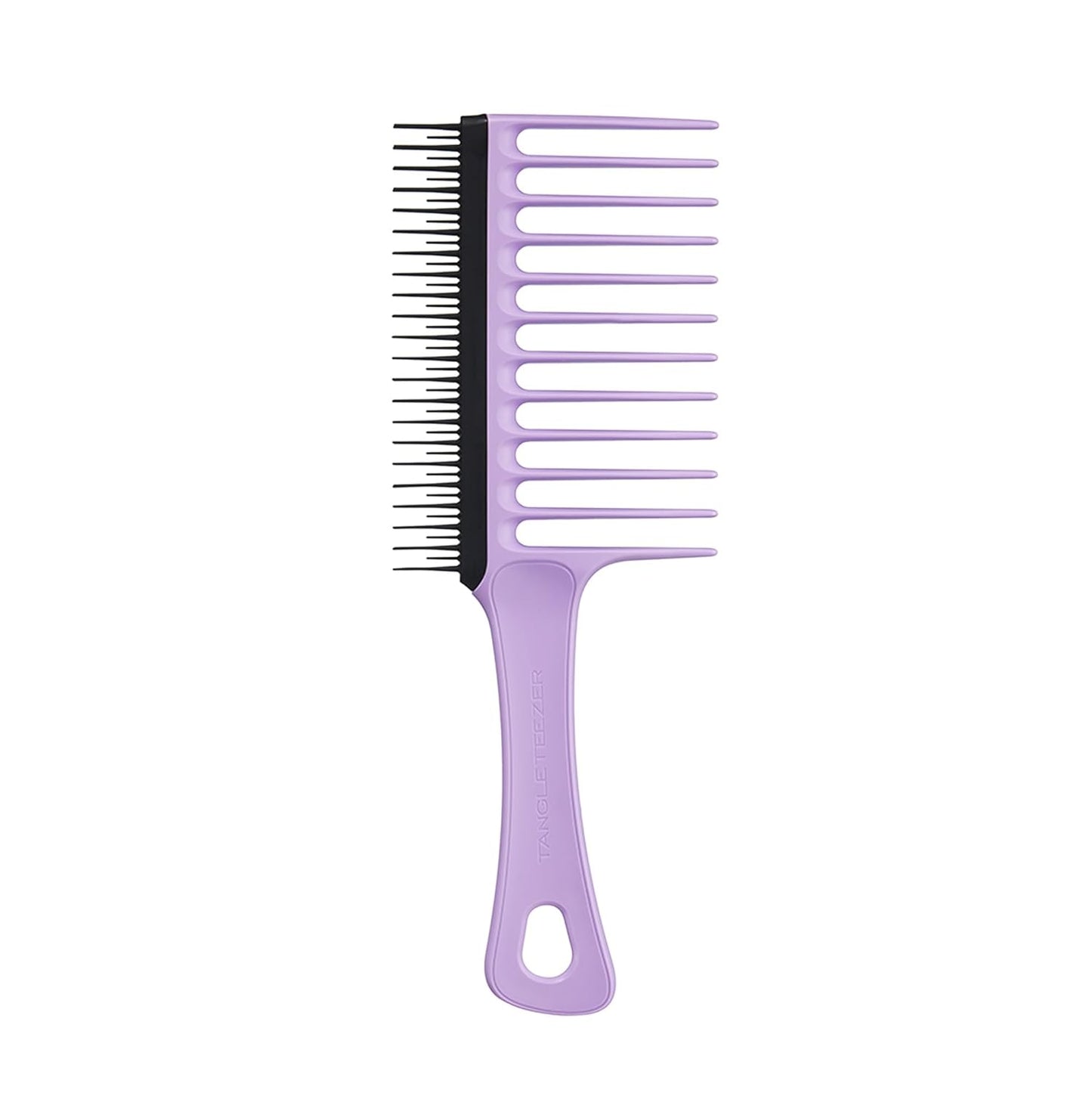 Tangle Teezer Wide Tooth Comb - Double-Sided Detangling Comb for Curly Hair | Lilac Color
