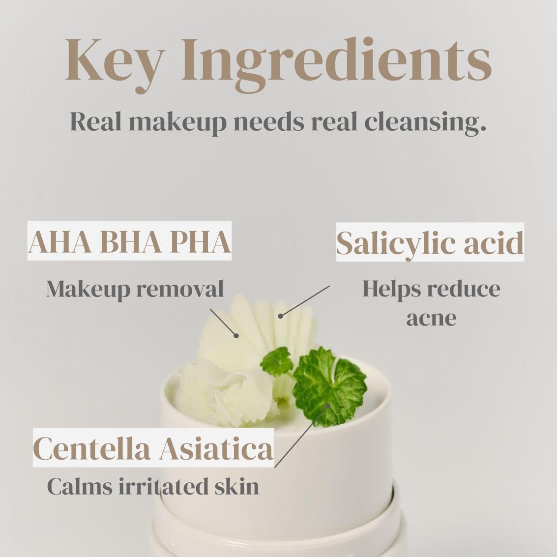 Skiennix Pore Perfect Cleansing Balm - Gentle Makeup Remover for Waterproof Eye Makeup | Oil Control & Blackhead Prevention