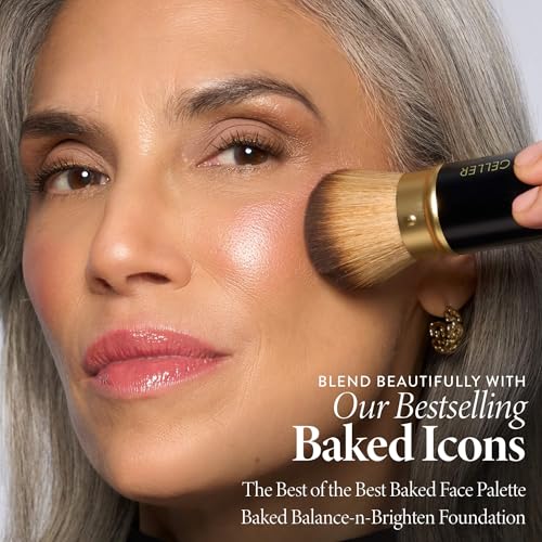 LAURA GELLER NEW YORK Cosmetic Professional Makeup Brushes - Cruelty-Free - Classic Bronzer Brush