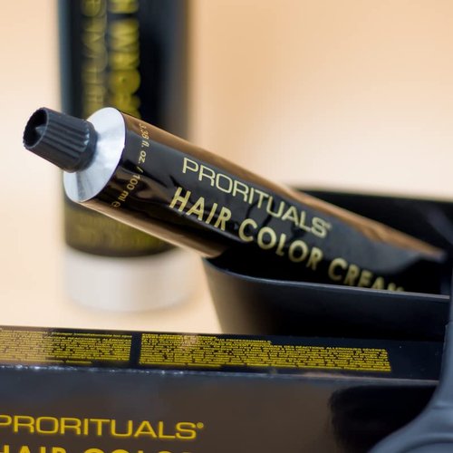 Prorituals Hair Color Cream - Glacial Blonde 9GB/912 | Long-Lasting Vibrant Color