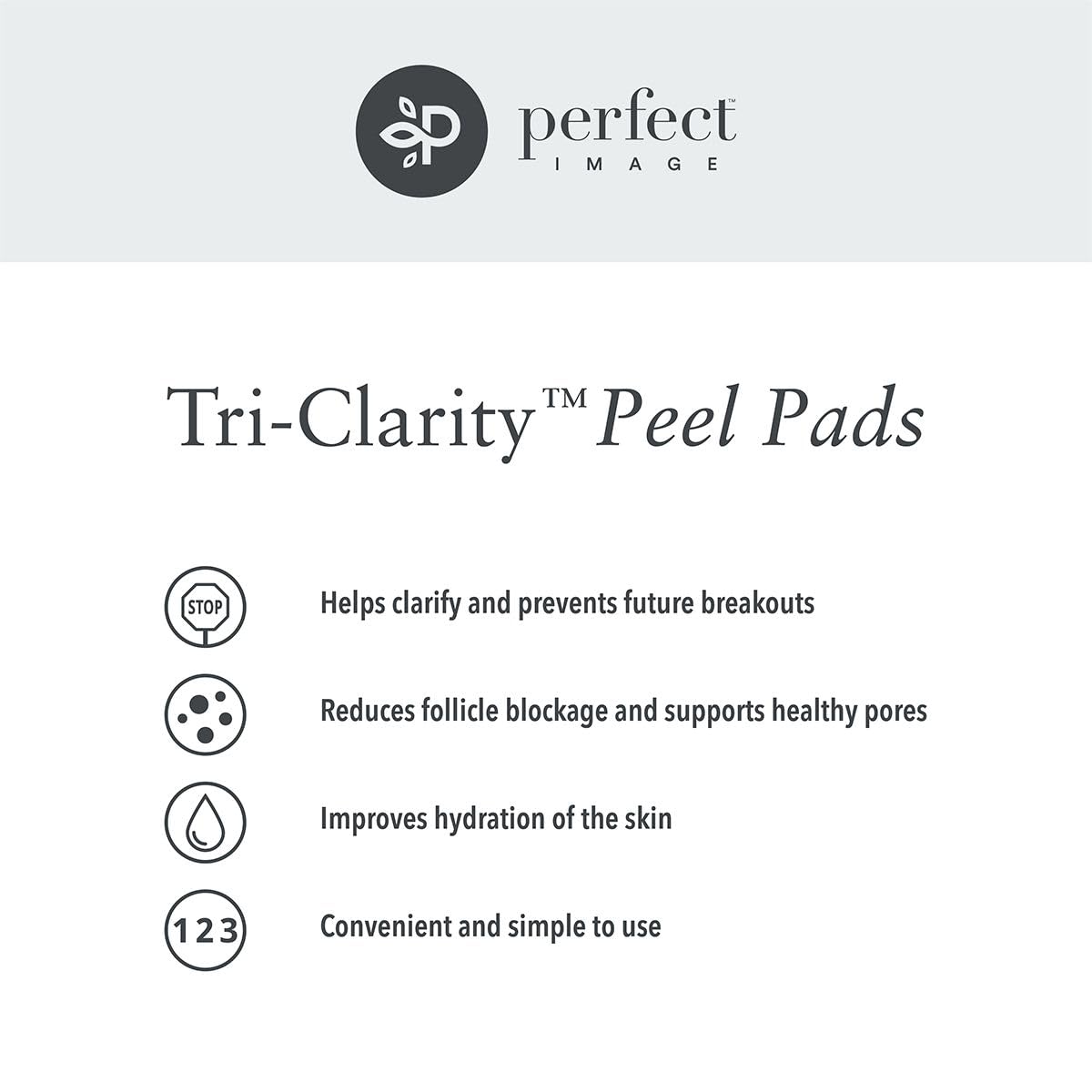 Tri-Clarity | Peel Pads with Salicylic Acid & Tea Tree Oil - 25% Strength for Clear Skin