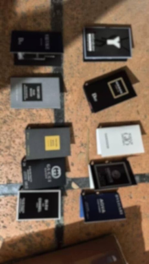 Areej Aroma Selection of 11 Designer Cologne Sample Vials For Men Mixture of Perfumes - Excellent Quality Products - Mix of Scents for all situations - Great for Travel and Smelling Nice at all Times