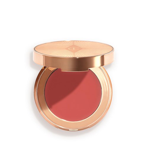 Charlotte Tilbury Beautiful Skin Blush - Multi-Use Cream Makeup for Dewy Glow | Infused with Vitamin E