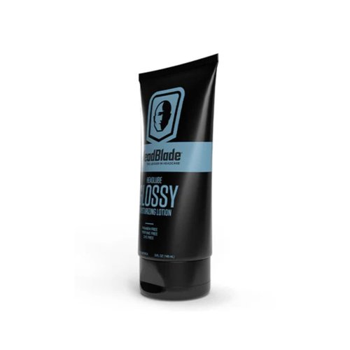 HeadBlade HeadLube Glossy Aftershave Moisturizer - 5 oz Lotion for a Shiny, Grease-Free Finish