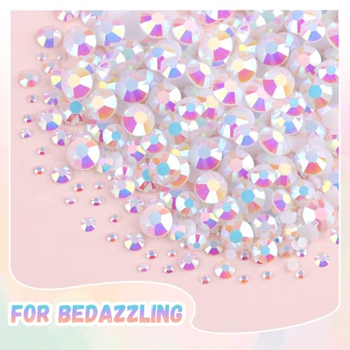 Resin Rhinestones for Crafting, 1 Box Dark Green Flatback Crystals for Bedazzling Crafts DIY Nail Art Deco, Non Hotfix Bulk Gems for Tumbler Shoes Clothing Fabric Face Makeup