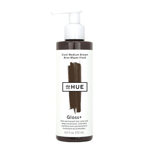 dpHUE Gloss+ | Cool Medium Brown Hair Color Treatment - Boosts Fading & Lasts Up to 8 Washes - 8-12 Applications
