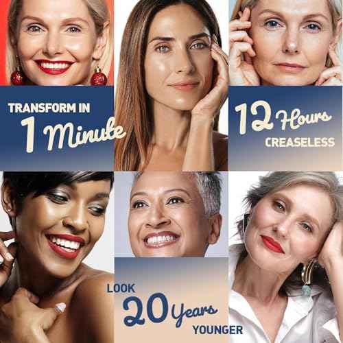 Enaskin Naturals Instant Eye & Face Lift Cream - Rapid Tightener and Wrinkle Filler for Deep Wrinkles - Under-Eye Bags & Puffiness Remover - Temporary Face Firming for Women & Men in 60s - 0.5 oz