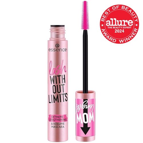 Essence Lash Without Limits Mascara - Extreme Lengthening & Volume | Extra Black, Vegan & Cruelty-Free