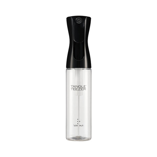 TANGLE TEEZER Continuous Spray Bottle - Reusable & Refillable for Hair Detangling | 10.1 oz, Black