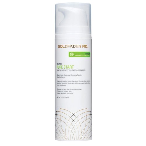 GOLDFADEN MD Pure Start Gentle Detoxifying Facial Cleanser - 5 Fl Oz for Radiant Skin