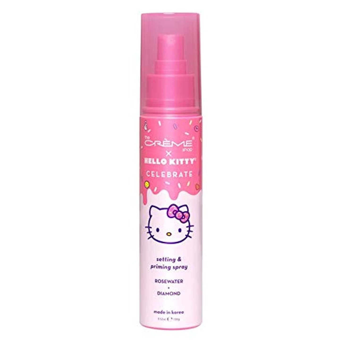 The Crème Shop x Hello Kitty - Priming & Setting Facial Spray - Hydrating Rose Water & Diamond Essence