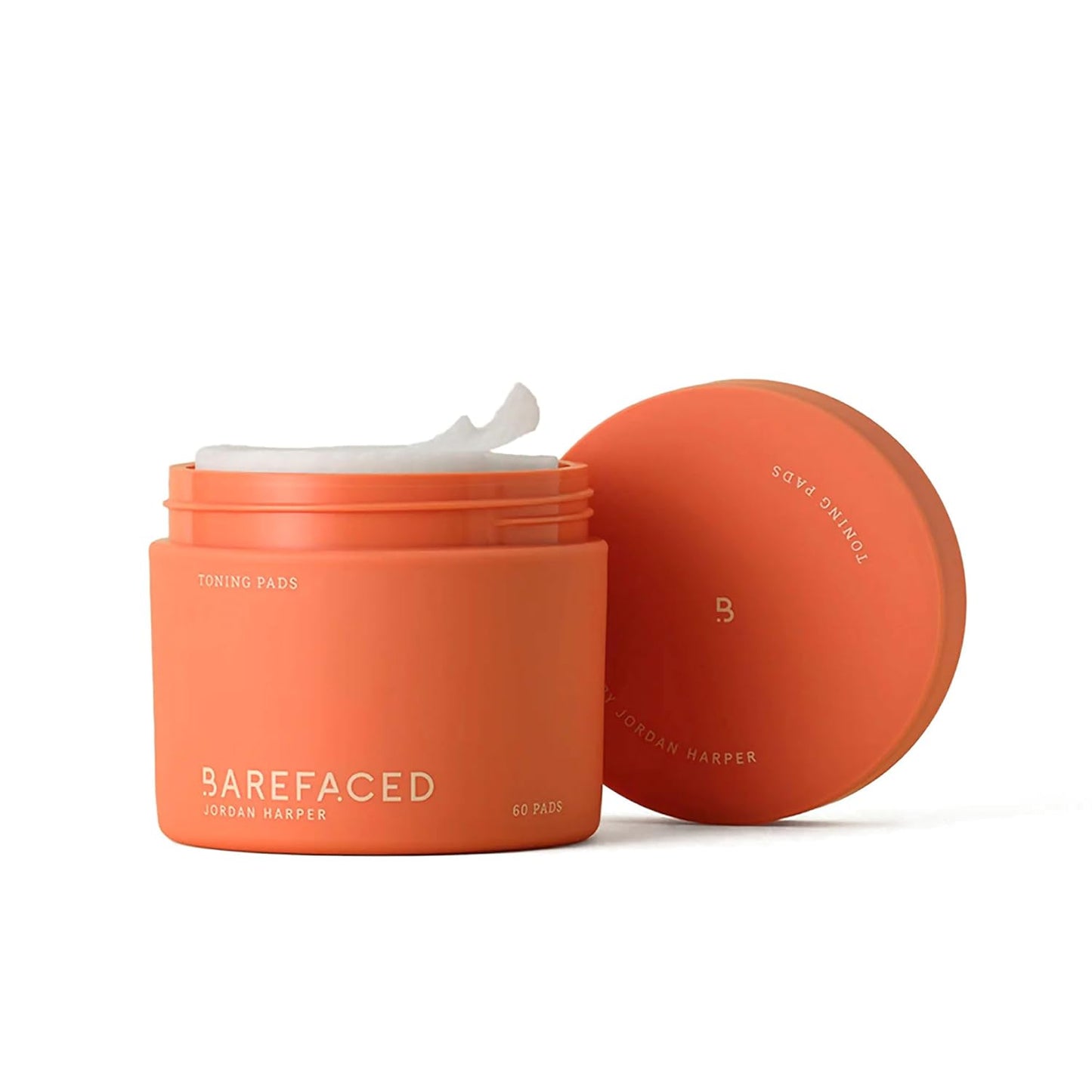 Barefaced Toning Pads - Exfoliating Face Pads with 2% Glycolic & Salicylic Acid | 60 Count for Brighter, Clearer Skin
