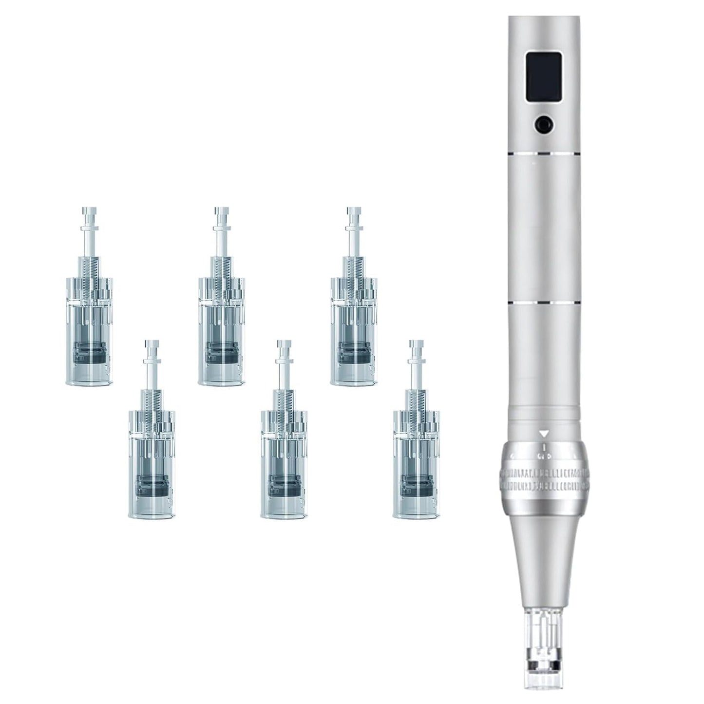 Microneedling Pen - Professional Microneeding 0.25 Mm Beauty Tools, Microneedles Roller Pen Grooming Tools For Women And Men