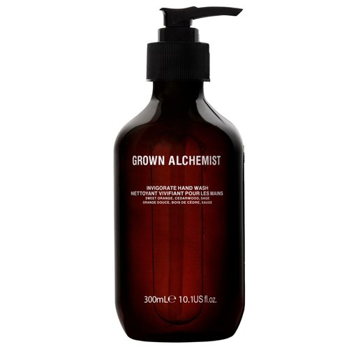 Grown Alchemist Invigorate Hand Wash - Moisturizing Liquid Soap with Aloe, Sweet Orange & Cedarwood | 300mL