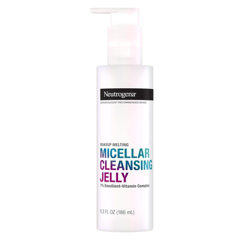 Neutrogena Makeup Melting Jelly Cleanser - Gentle Formula for Effortless Makeup Removal | 6 oz