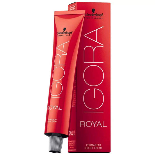 Schwarzkopf Professional Igora Royal Permanent Color Creme - Rich 1-0 Black, 60g