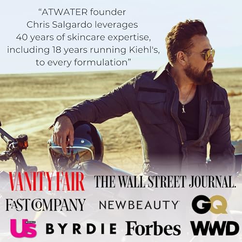 ATWATER Skin Armor Exfoliating Face Scrub,Men’s Facial Cleanser - Smoothes and Cleans Skin to remove Dead Skin - Travel Size Mens Face Exfoliator Leaving you Fresh and Vibrant - 3.4 oz