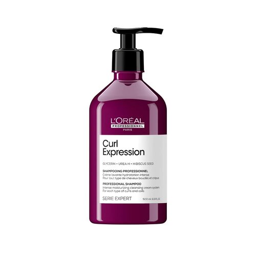 L'Oréal Professionnel Paris Curl Expression Shampoo - Moisturizing & Detangling for Curly Hair, Sulfate-Free