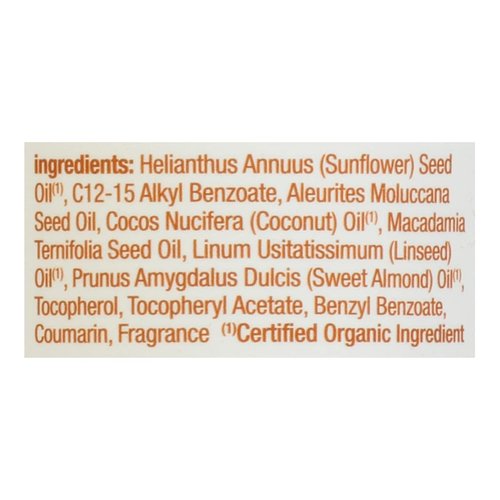 Alba Botanica Intense Hydration Body Oil - Kukui Nut & Vitamin E, 8.5 Oz | Deep Moisturizing Formula