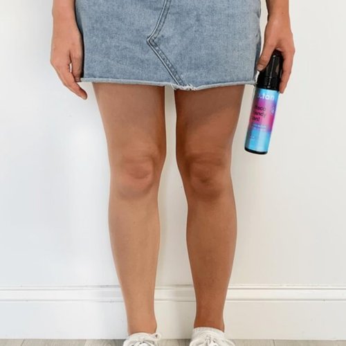 b.tan Dark Self Tanner Mousse - Disco Candy Tan | 1 Hour Express, Sweat-Proof, Vegan, 6.7 Fl Oz