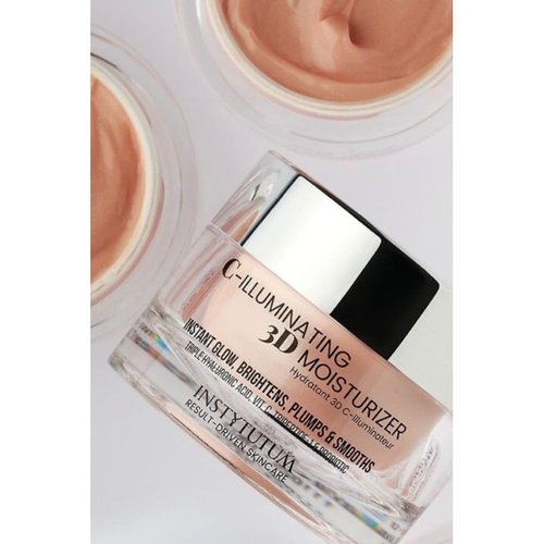 Instytutum C-Illuminating 3D Moisturizer - Anti-Aging Face Cream with Vitamin C, 1.69 oz / 50ml