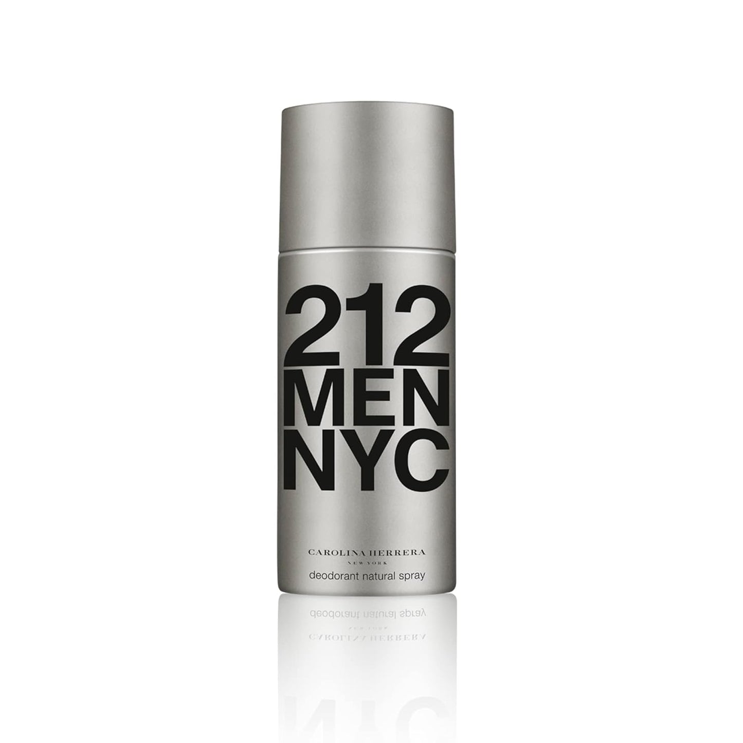 Carolina Herrera 212 NYC Men’s Deodorant Spray - Fresh Masculine Scent - 24-Hour Odor Protection - 5 Oz
