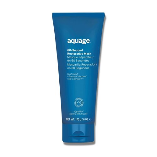AQUAGE 60-Second Restorative Mask - Restores Strength & Moisture | Seals Shine - 6 oz